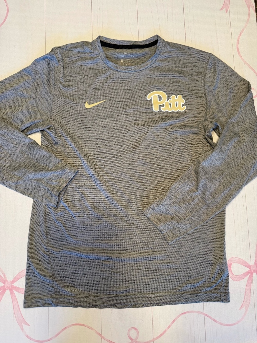 Nike Dri-Fit Long Sleeve University of Pittsburgh Size Medium